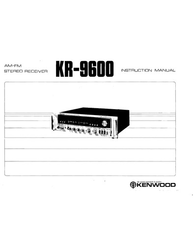 Kenwood 9600 receiver - kenwood,