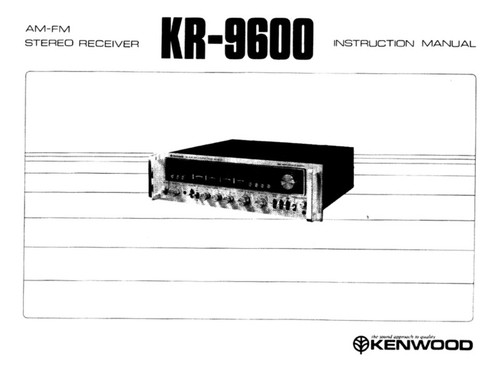 Kenwood 9600 ricevitore - kr-9600,