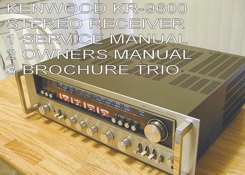 Kenwood 9600 manuali - kenwood,