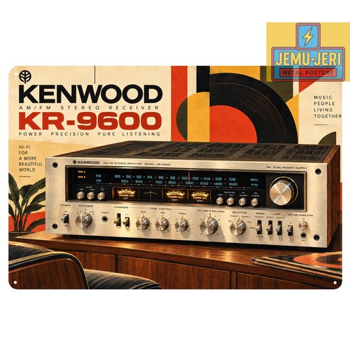 Kenwood 9600 amplificatore - kenwood, kr-9600